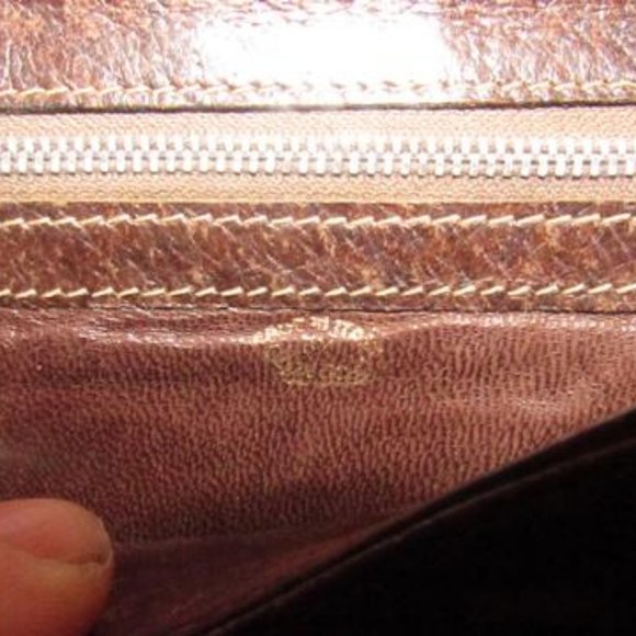 Rare Early Gucci Brown Large G Semi-circular - Picture 5 of 12